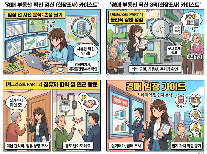 경매부동산 임장 체크리스트