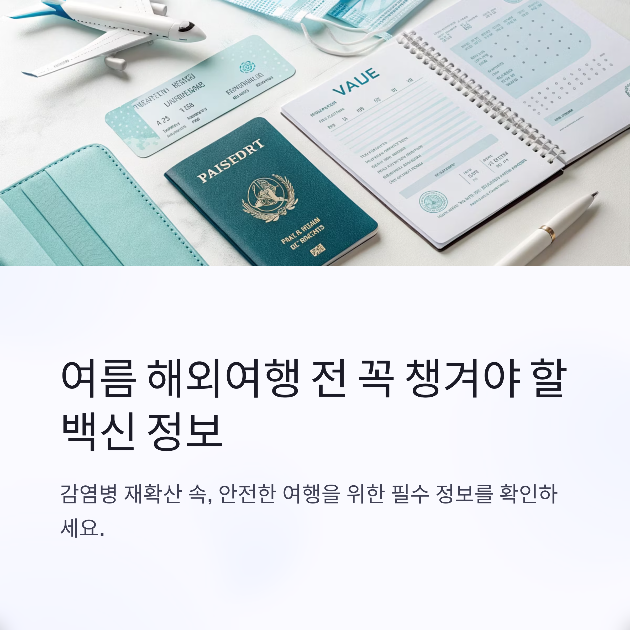 입국 규정 가이드