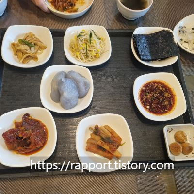 메밀정식