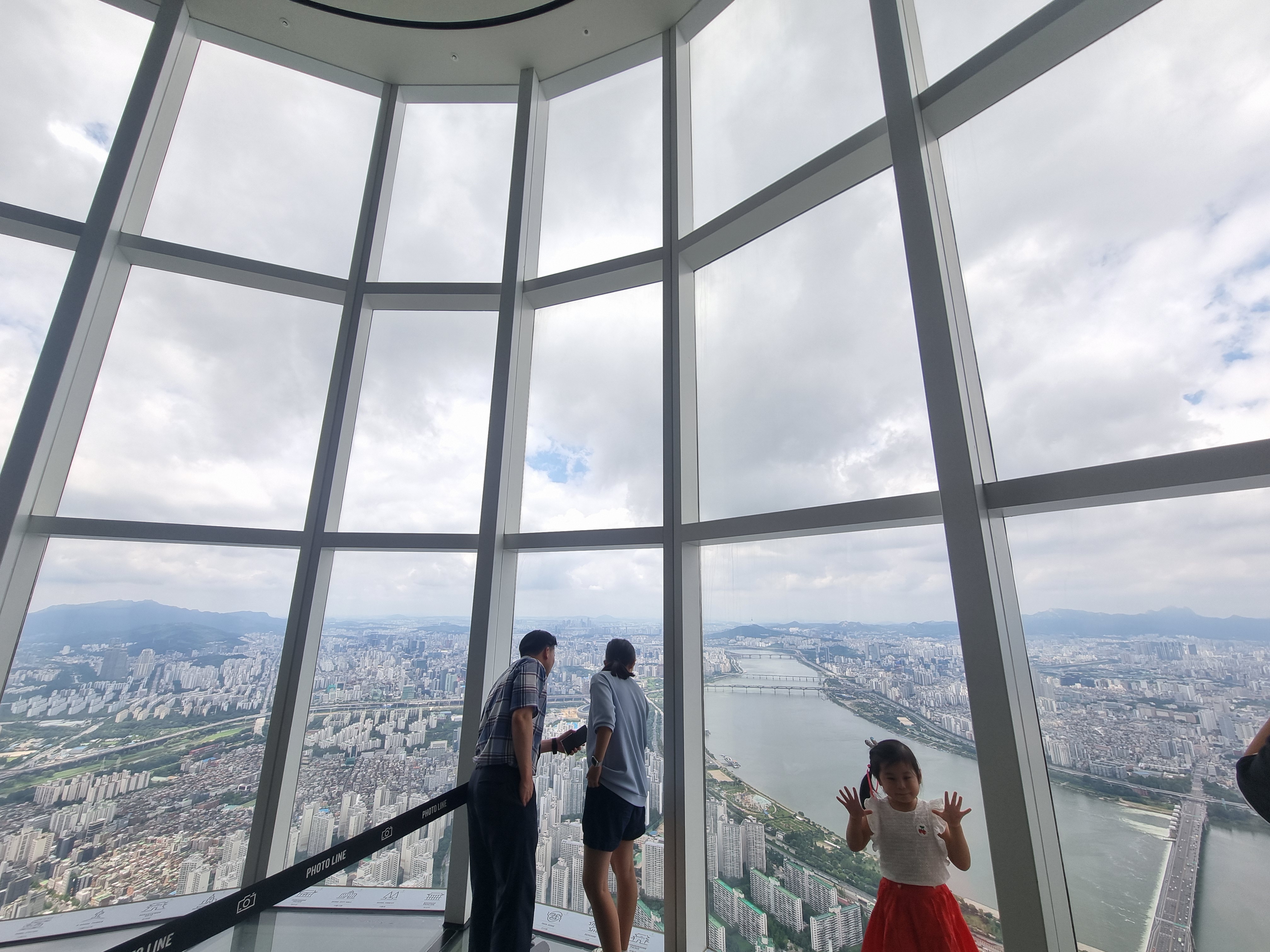 롯데타워 전망대 서울스카이