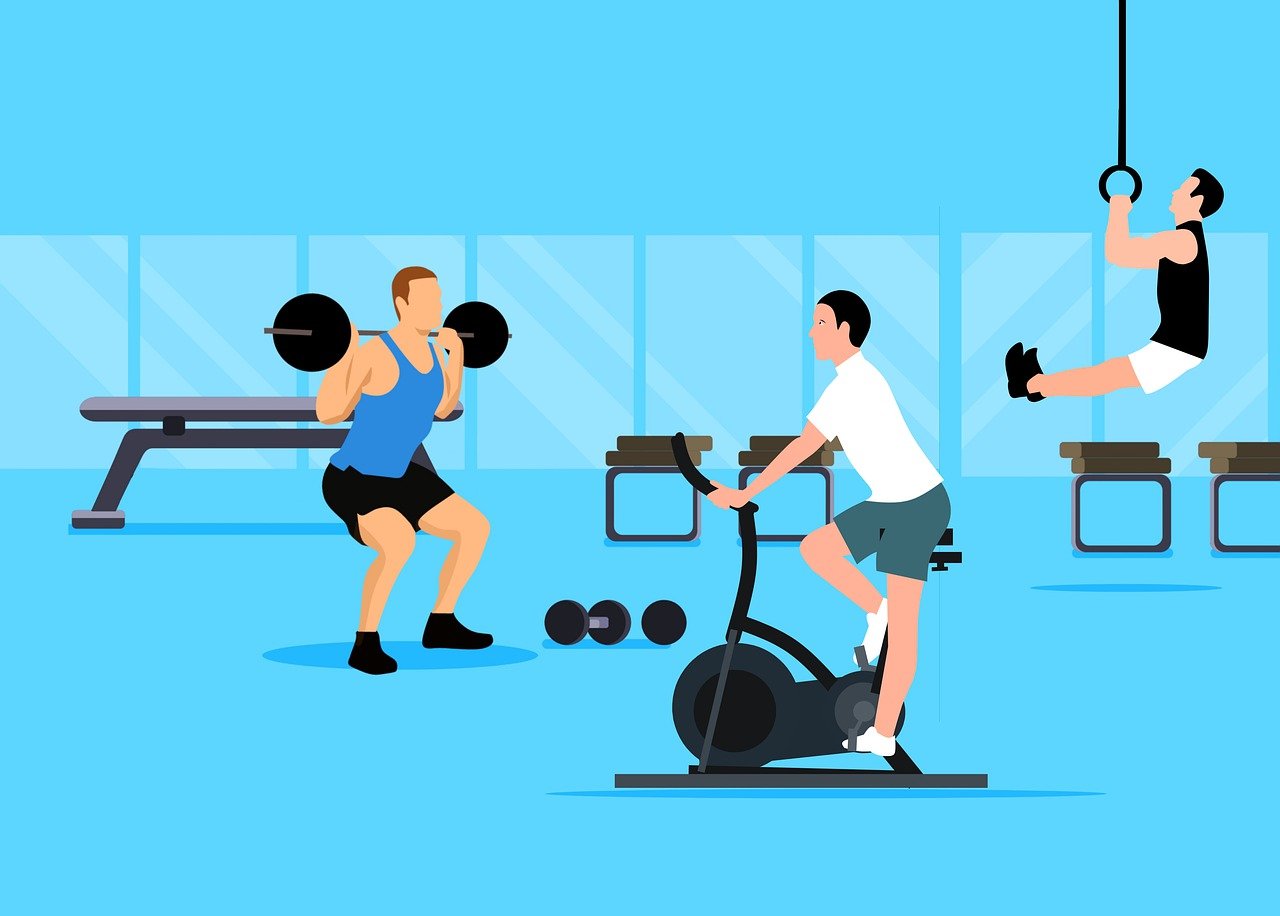 근력 운동 일러스트