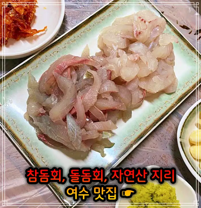 생방송 투데이 전남 여수 참돔회, 돌돔회 맛집