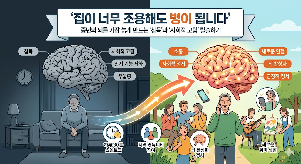 집이 너무 조용해도 병이 됩니다. 그림