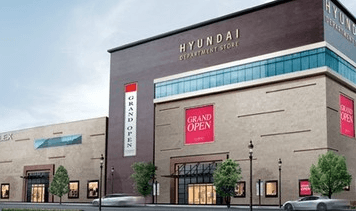 충청 현대백화점 흡연실