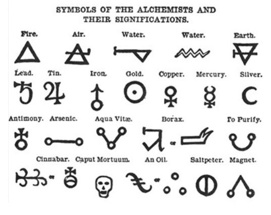 연금술사들의-기호들이다.