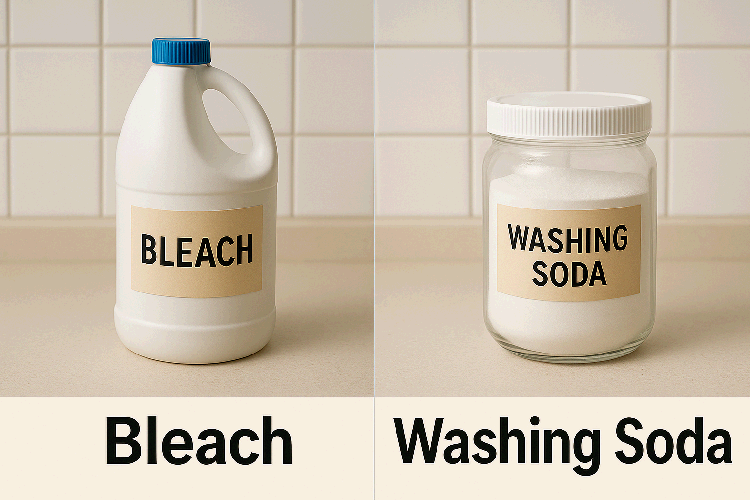 락스와 과탄산소다 비교로 생활환경 청결 지키기