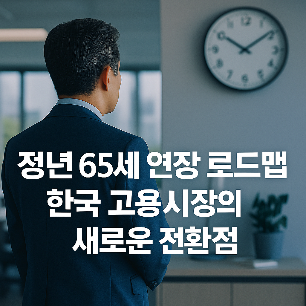 정년 65세 연장 로드맵 ❘ 한국 고용시장의 새로운 전환점