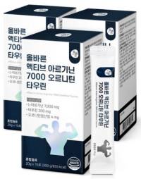 올바른 액티브 아르기닌 7000 오르니틴 타우린, 300g, 3개