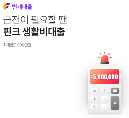 핀크 생활비대출