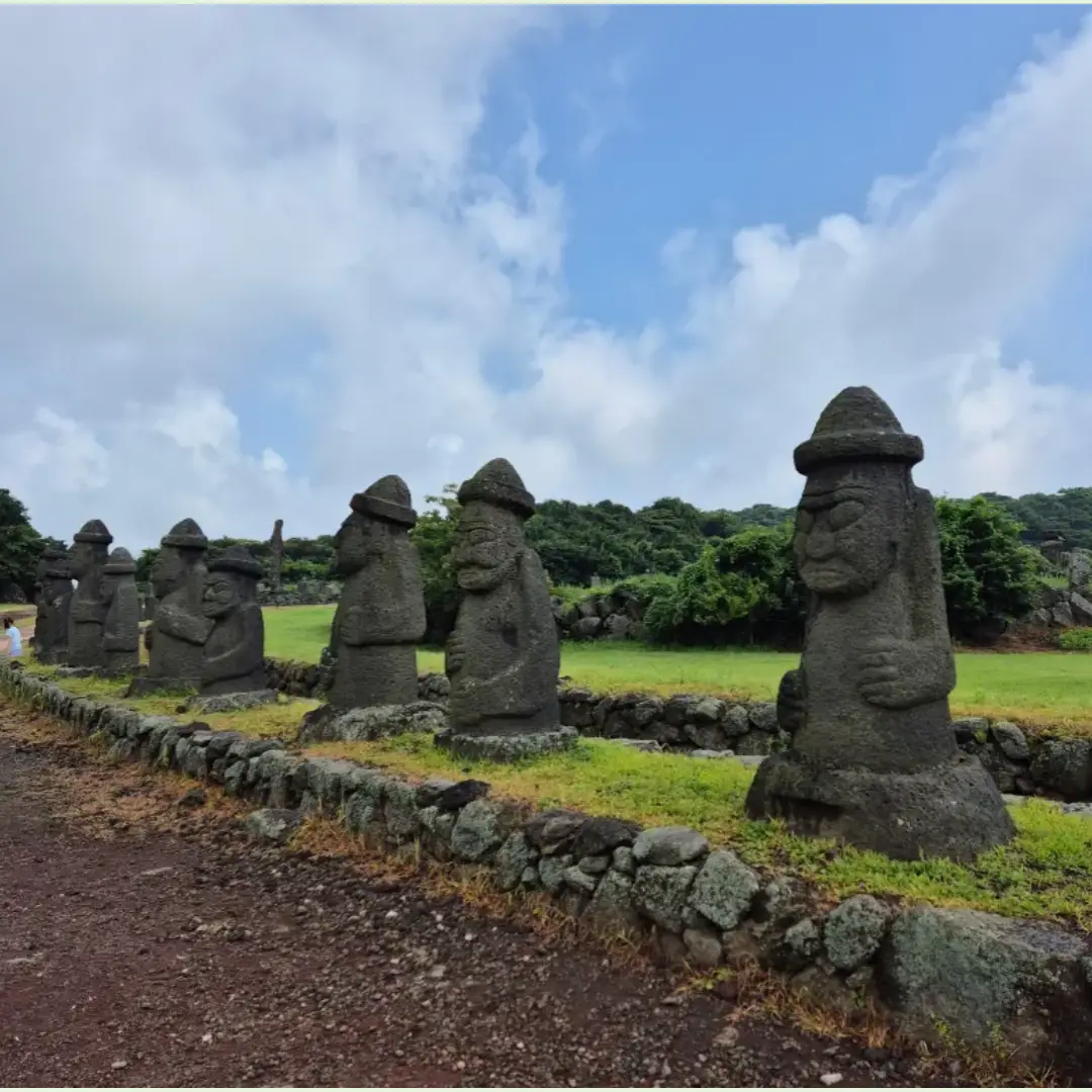 제주 돌하르방 제주 바람 날씨