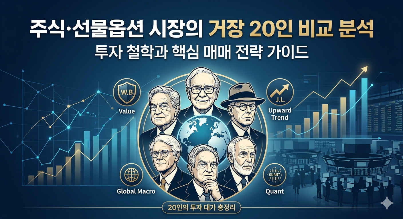 월스트리트 거장들의 투자 철학 타임라인 인포그래픽