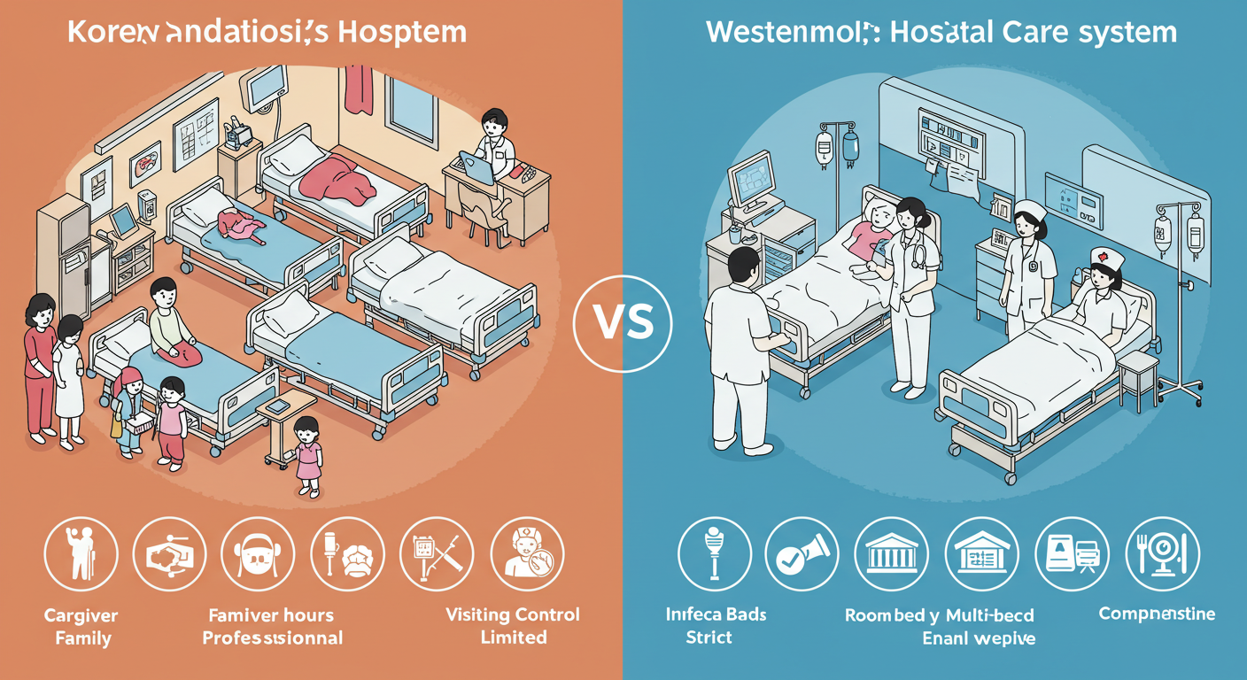 간병 시스템 비교 그림
