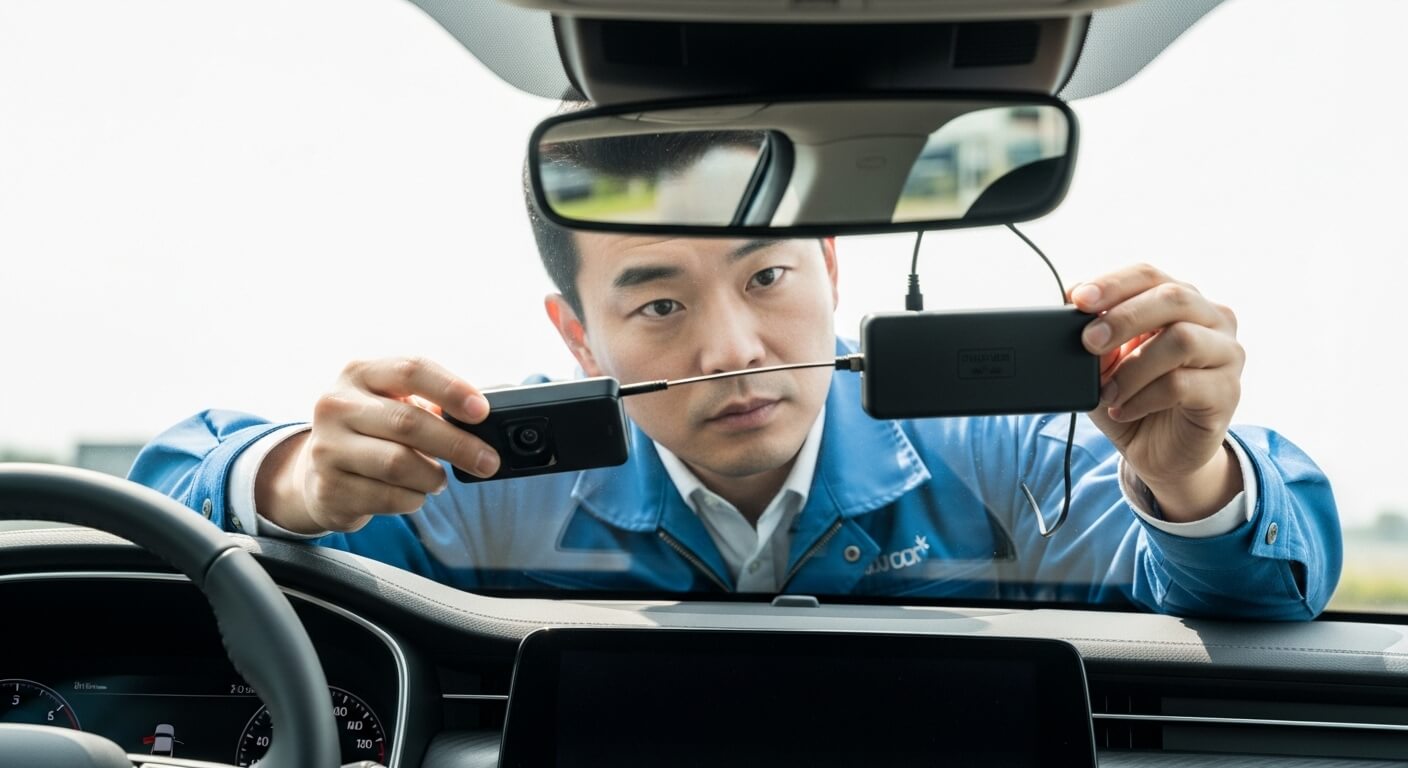 차량 실내 성에 제거법