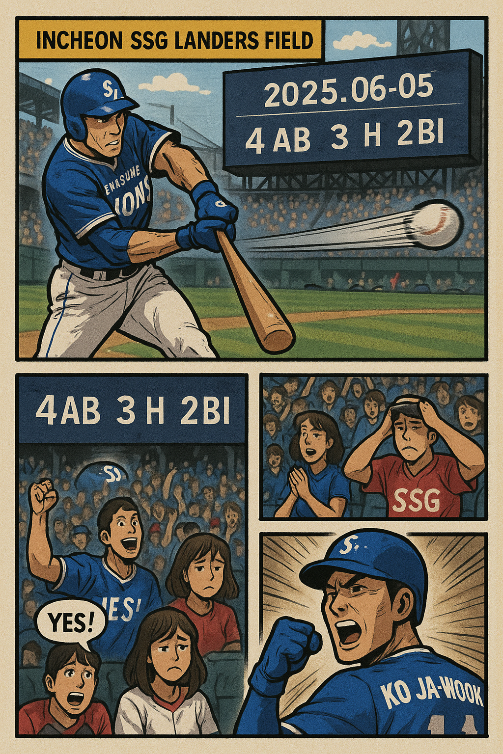 구자욱, 방망이로 흐름을 바꾸다 &ndash; 삼성의 연패 탈출