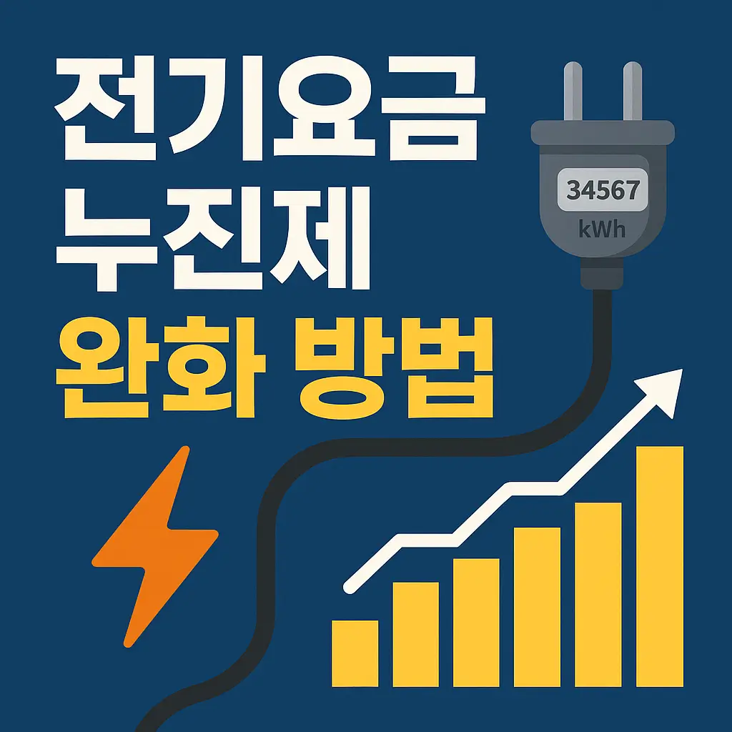 전기요금 누진제 완화 방법