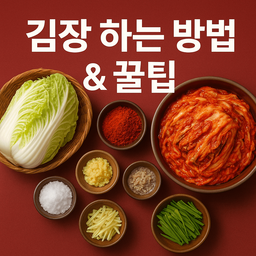 김장하는 방법