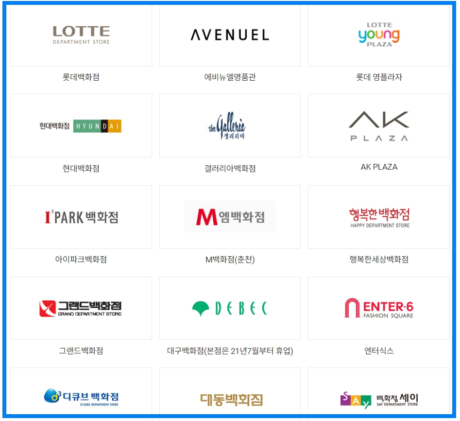 gs 칼텍스 상품권 백화점 사용처