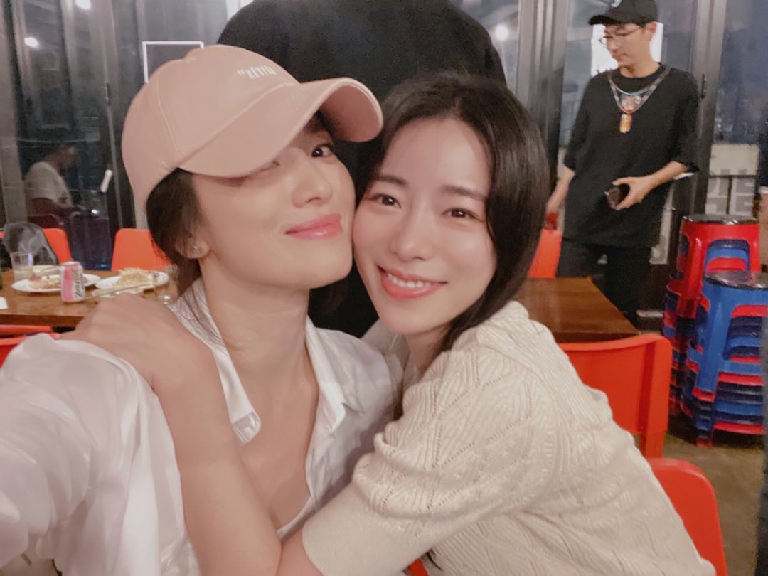 송혜교와 함께 찍은 임지연 사진