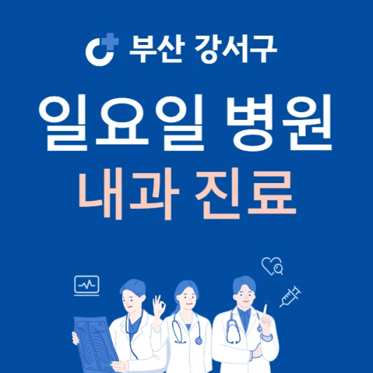 부산-강서구-일요일-내과-진료하는곳-주말에-문여는-24시간-내과-병원-찾기