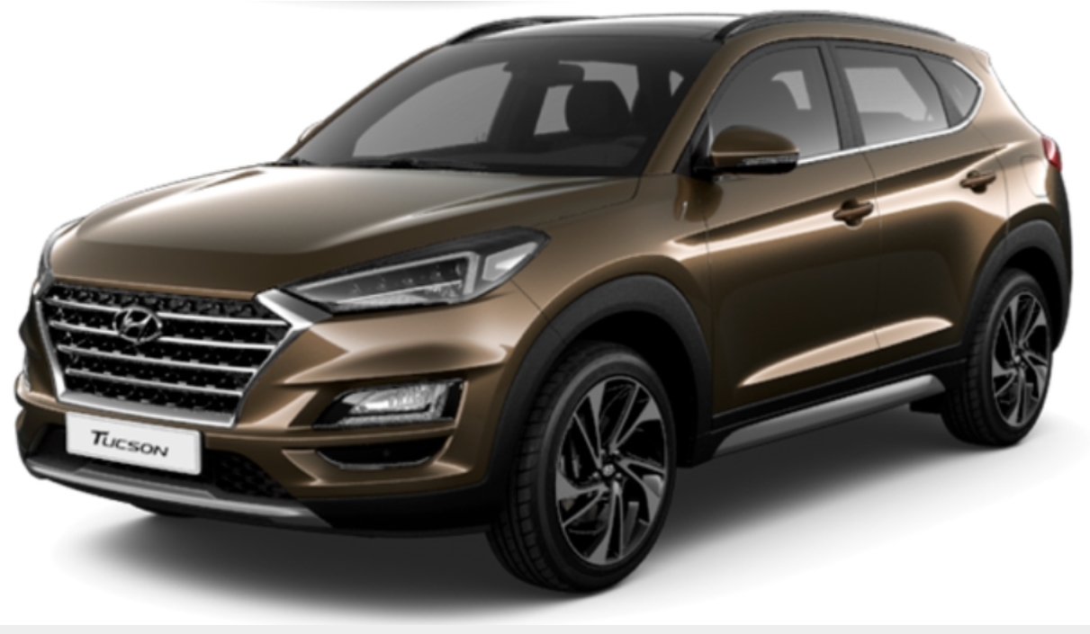 투싼 색상코드 - 세이지 브라운(색상코드 : M8N)