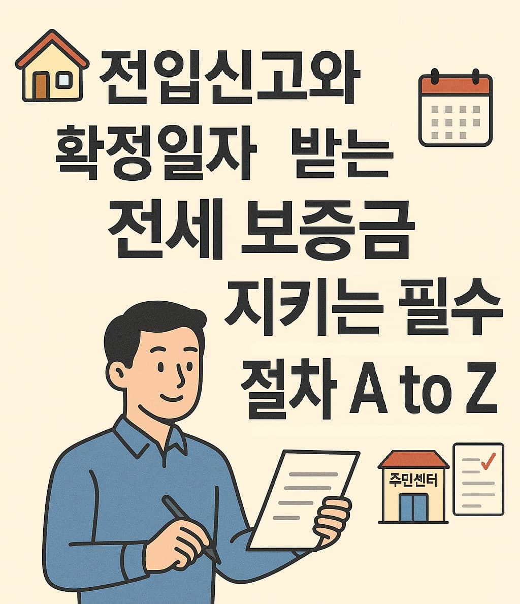 🌟 전입신고와 확정일자 받는 법: 전세 보증금 지키는 필수 절차 A to Z🚀