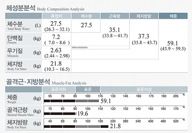 체성분 인바디
