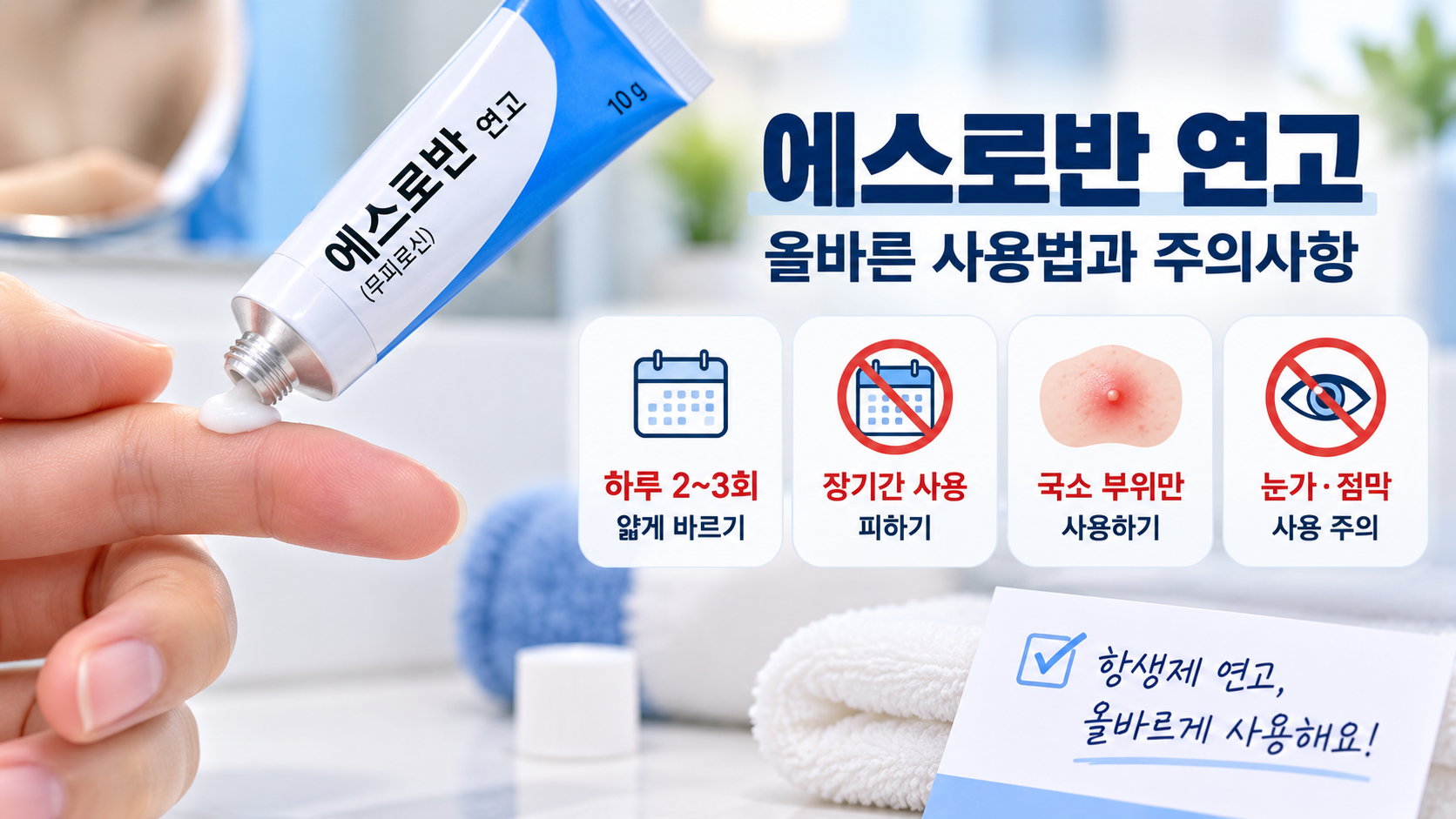 효과적인 사용을 위한 주의점
