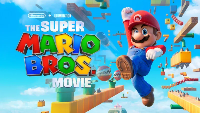 게임 캐릭터 마리오가 등장하는 영화 슈퍼 마리오 브라더스