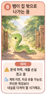 뱀꿈 해몽 상황별 총정리! 태몽부터 재물운까지 10가지 의미!