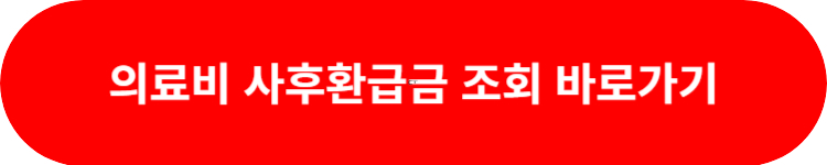 의료비 사후환급금 조회 바로가기