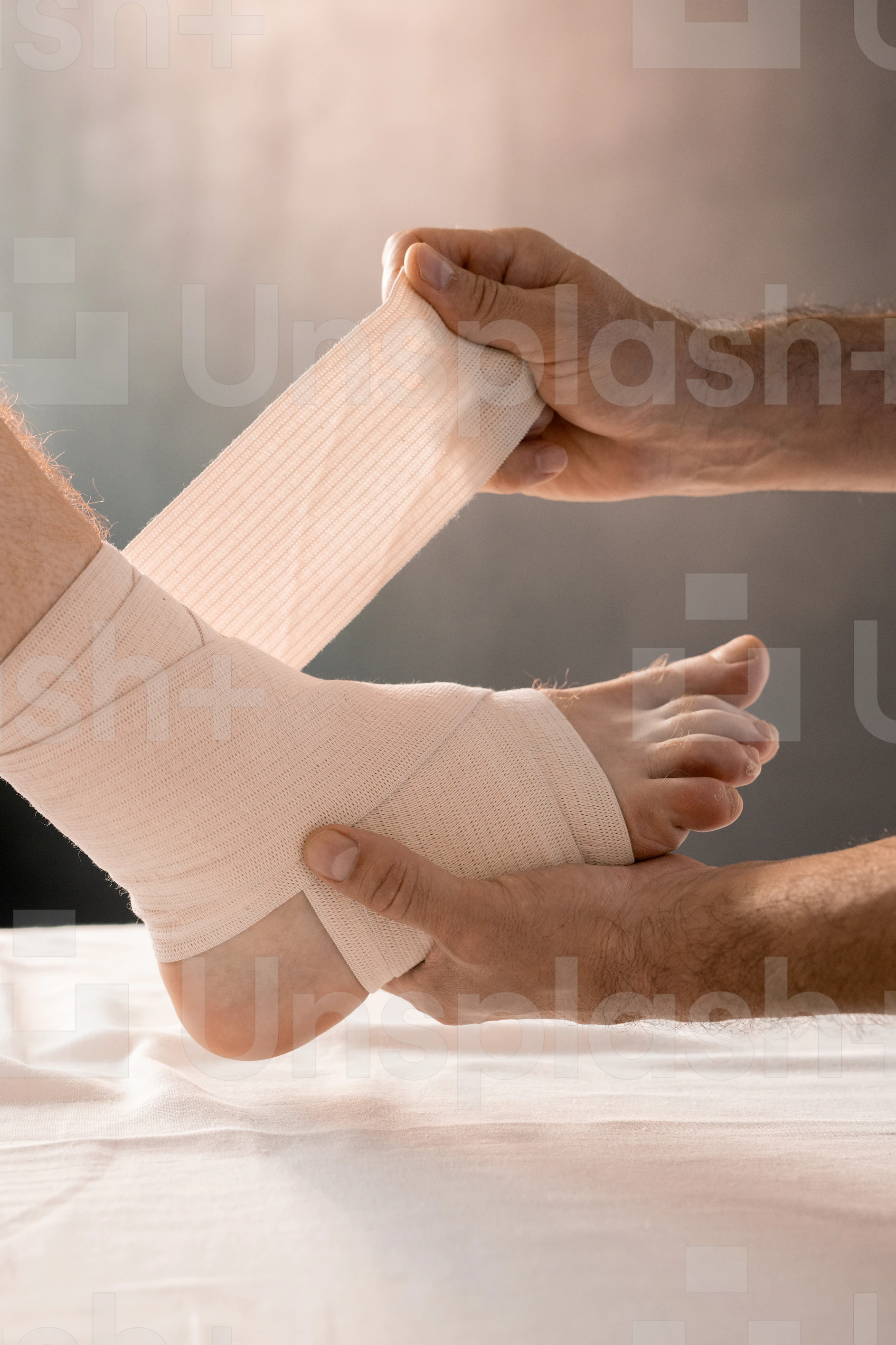 발목 앞쪽 통증