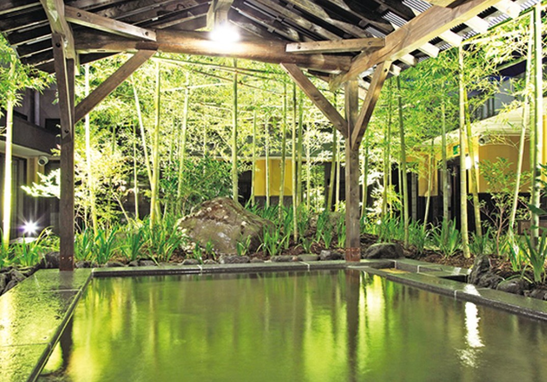 천연 노천온천 스파 스미노에