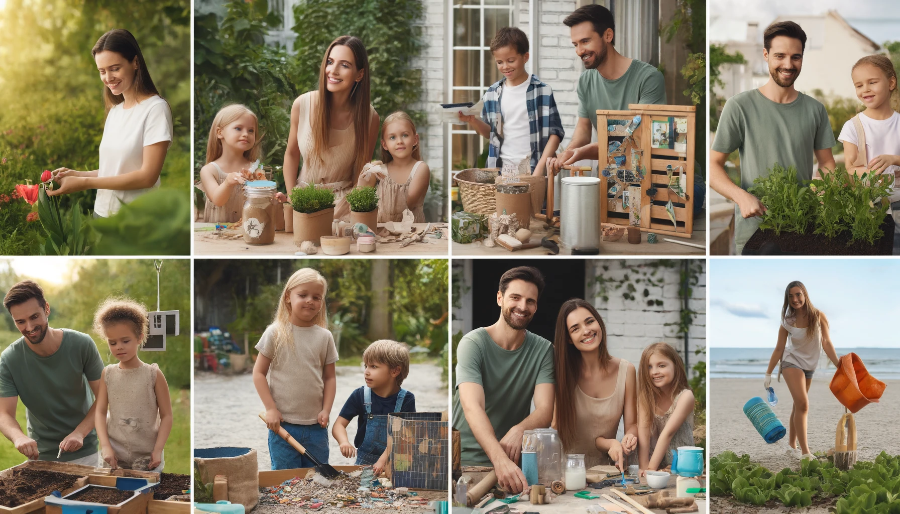 주말에 가족과 함께하는 친환경 프로젝트 아이디어 10가지