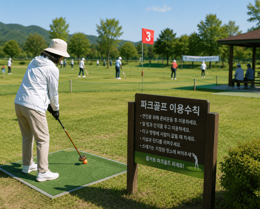 전북 죽산면 파크골프장 예약 방법과 이용요금 총정리