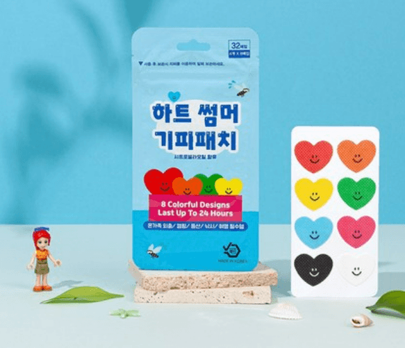 오빌릿 하트 모기패치 썸머패치 기피제