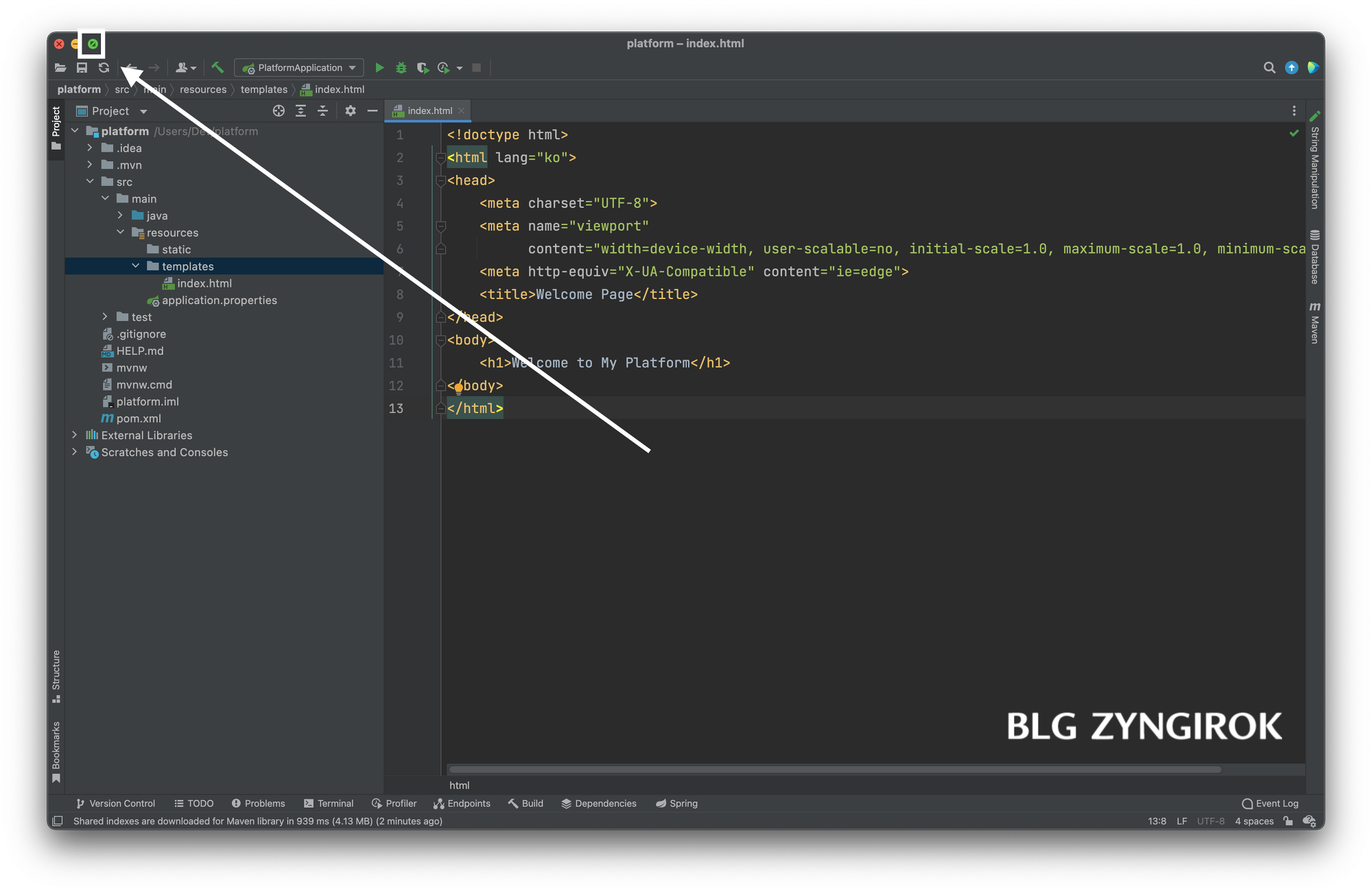왼쪽-위-초록색-버튼을-눌러-전체화면으로-실행한다