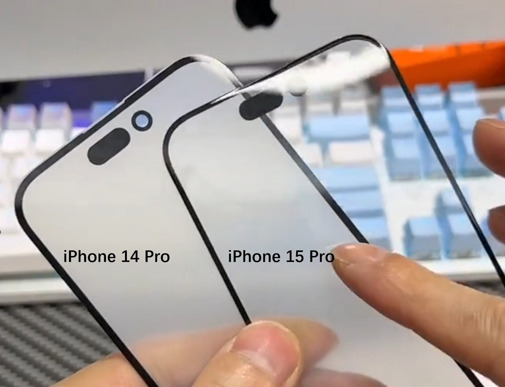 iPhone 14 pro and 15 pro bezels 1