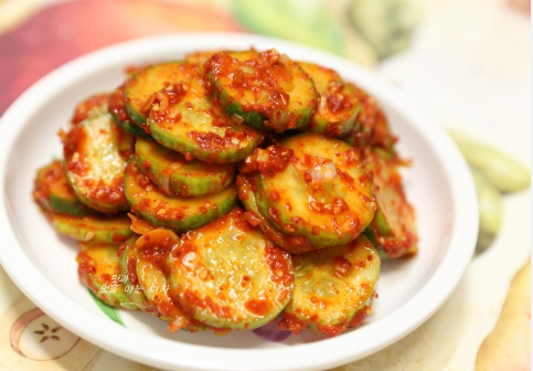 오이무침