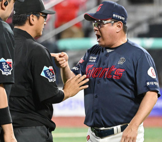 롯데 오심 논란