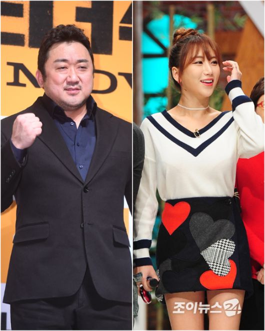 마동석 예정화