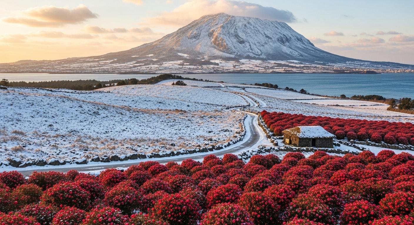 제주도 겨울여행 코스