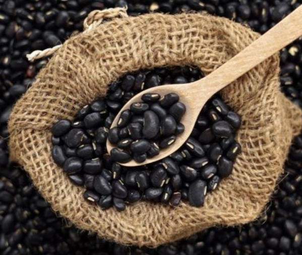 한국의 떡 종류 당콩떡-서리태콩