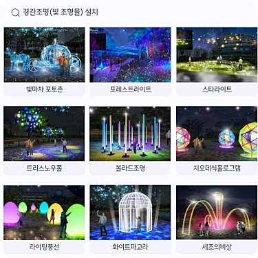  세종시 빛 축제 
