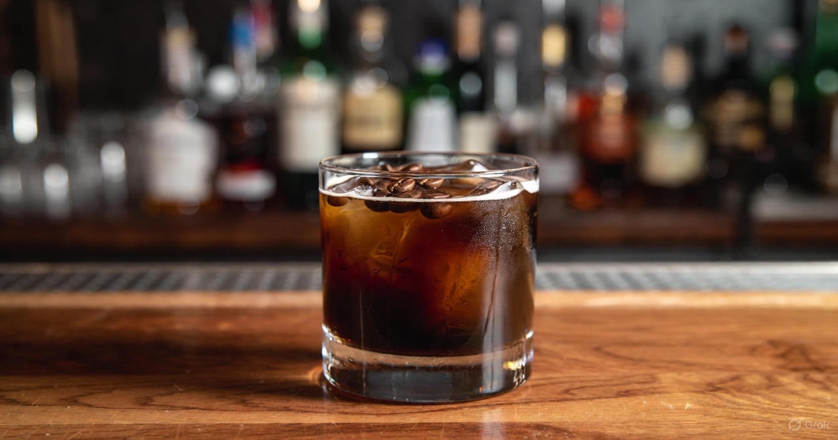 블랙 러시안 황금 레시피 &amp; 유래 및 완벽한 안주 추천