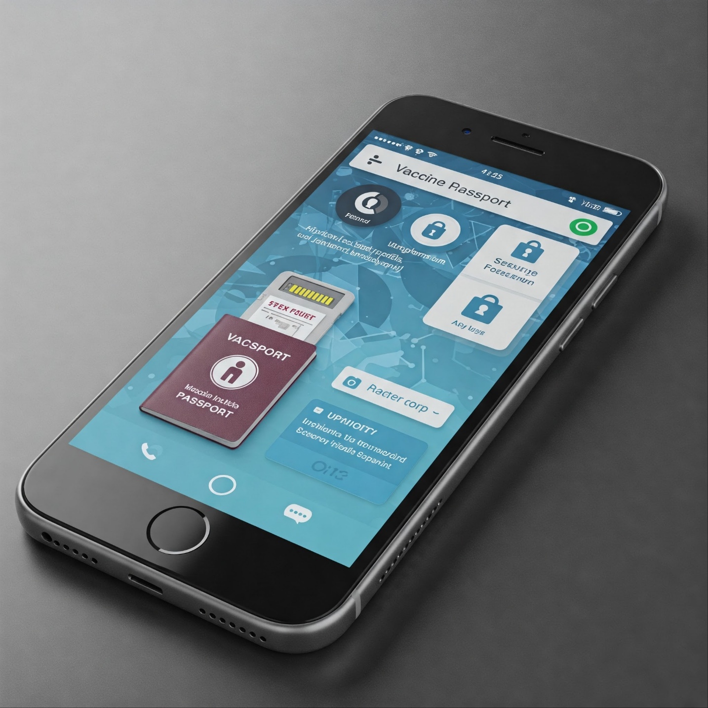 백신 앱을 사용하여 USIM 카드 해킹으로부터 스마트폰을 보호하는 모습.