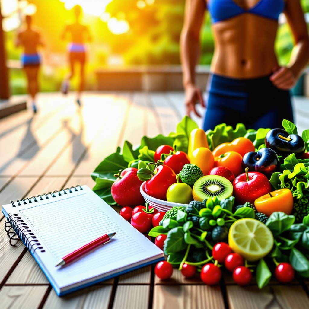 다이어트를 위한 균형잡힌 식단