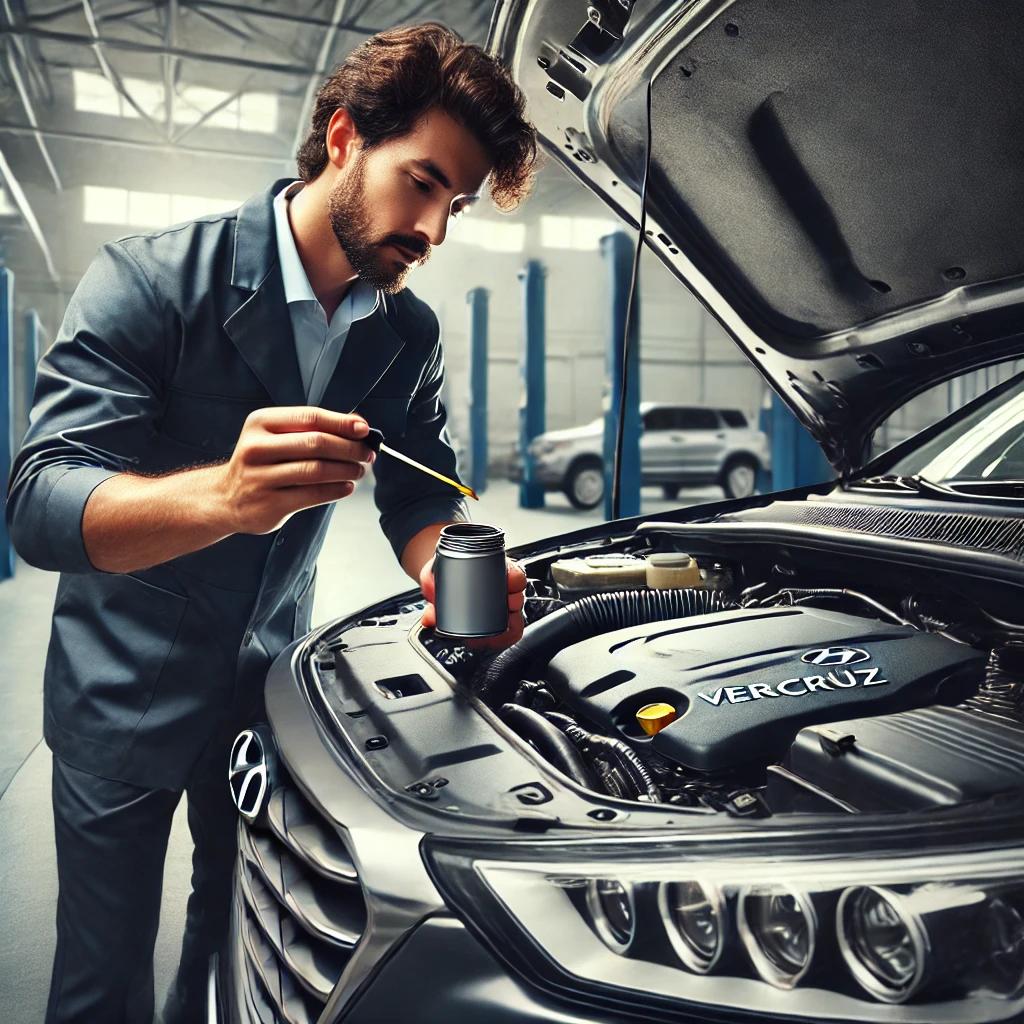 베라크루즈 엔진오일량