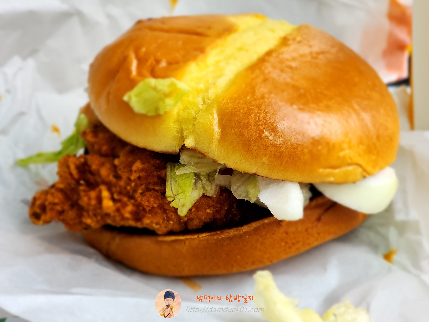 맥크리스피 디럭스 버거