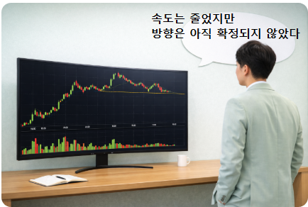 단기 반등이 이전 고점을 넘지 못하는 구조