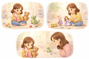 장난감에 이름을 붙이는 아이, 그 안에 담긴 사고방식의 의미